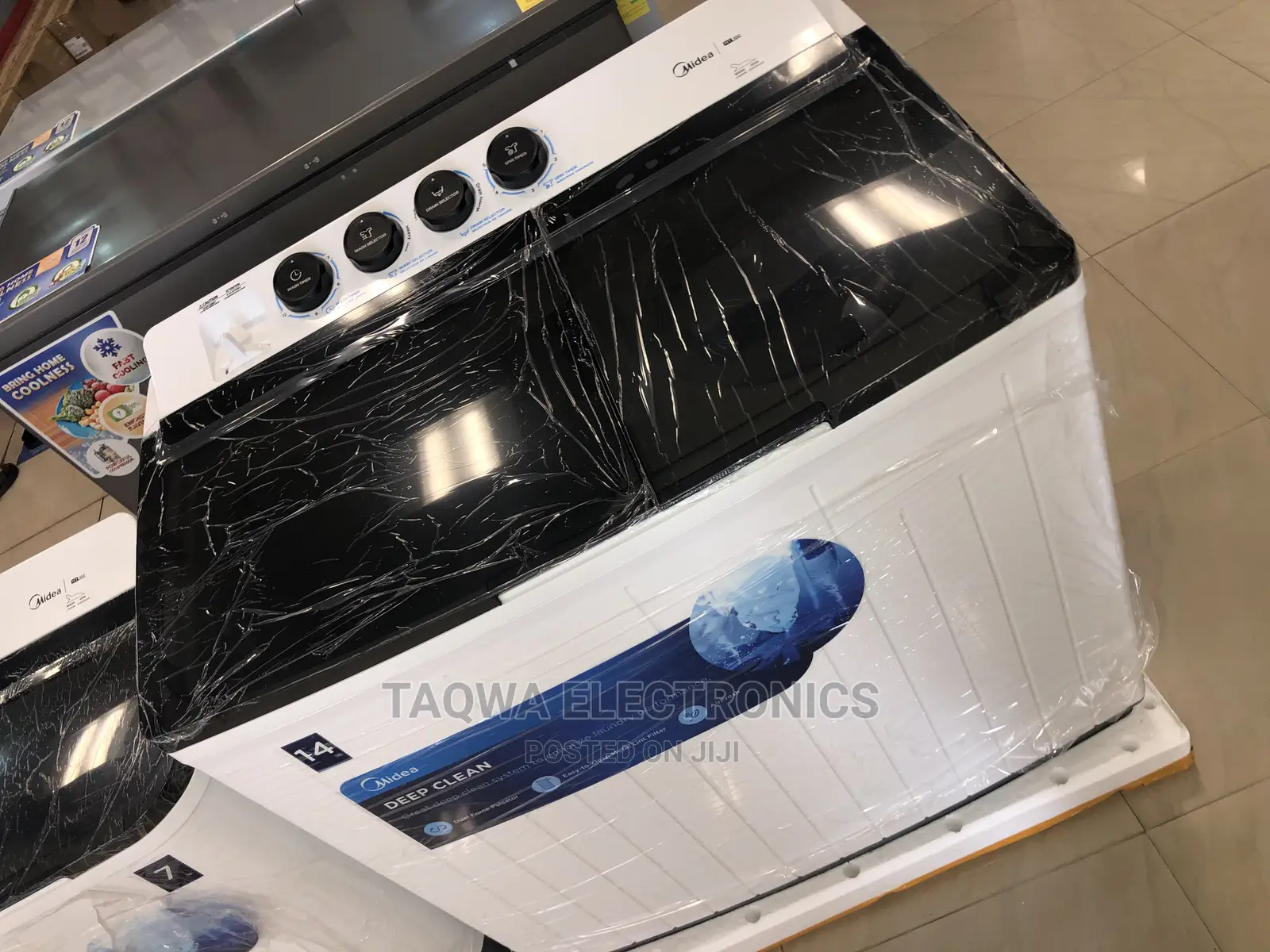 Simple and Easy Wash “Midea 14kg)Washing Machine