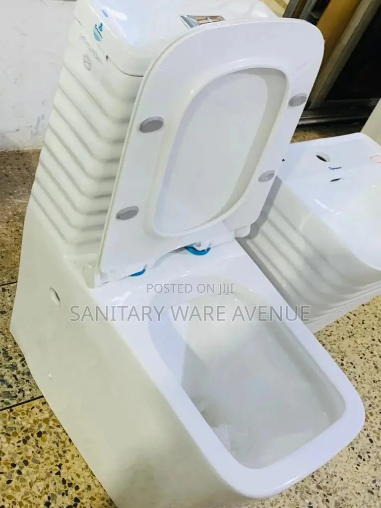 Stylish Water Closet - Combined Toilet - Soft Close WC