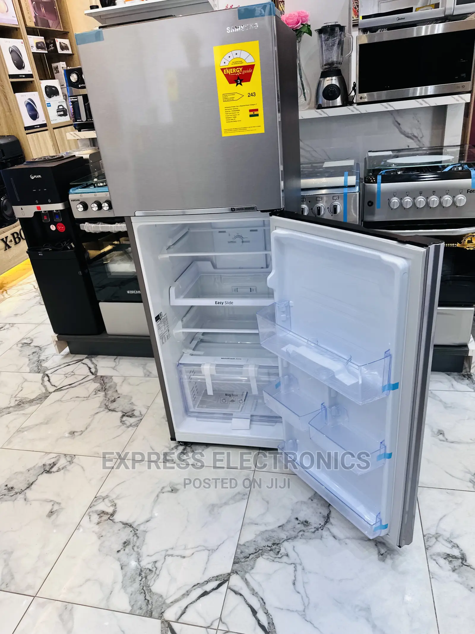 Fast Cooling Compressor Sleek Samsung Rt31 310L Fridge