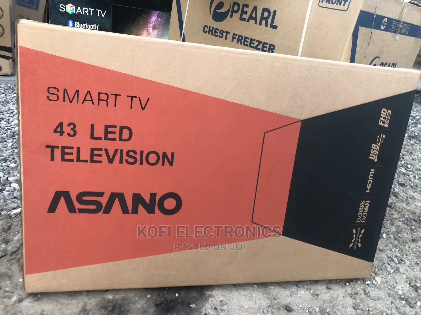 Led Quality Asano 43′′ Smart TV 43ds2 Silver/Black