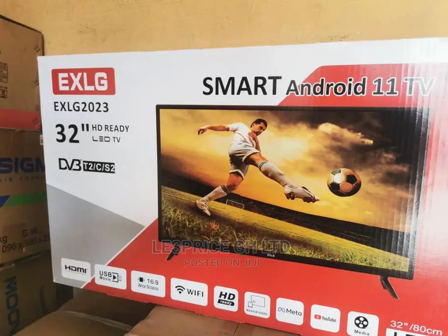 Exlg 32” Android Uhd HD TV