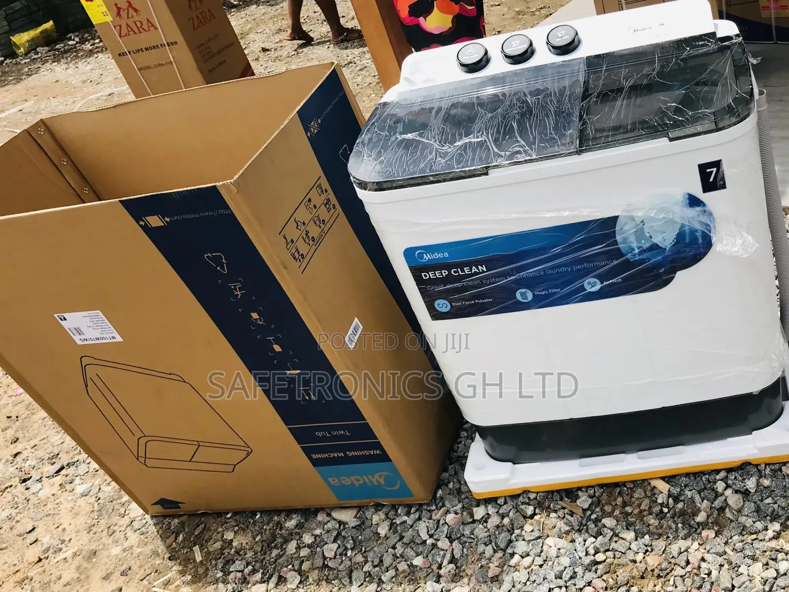 Washingmachine Semiautomatic Topload 7kg Midea