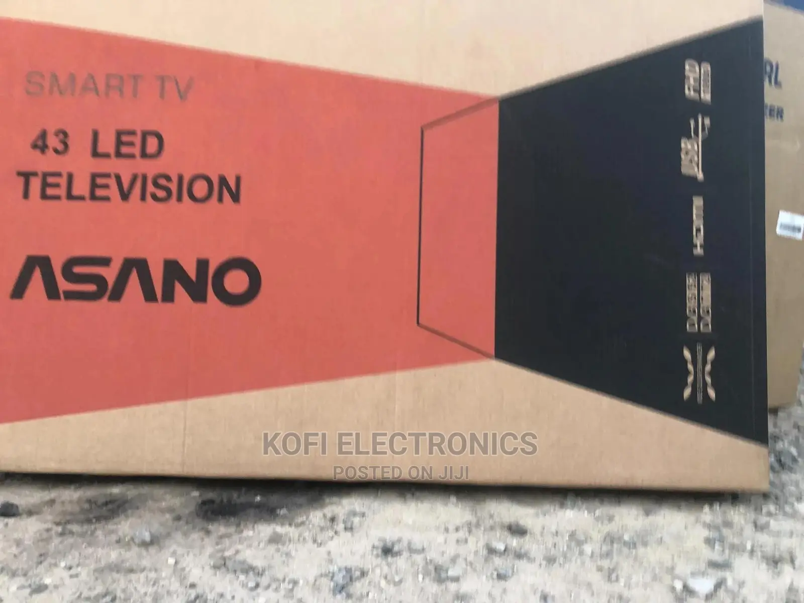 Led Quality Asano 43′′ Smart TV 43ds2 Silver/Black