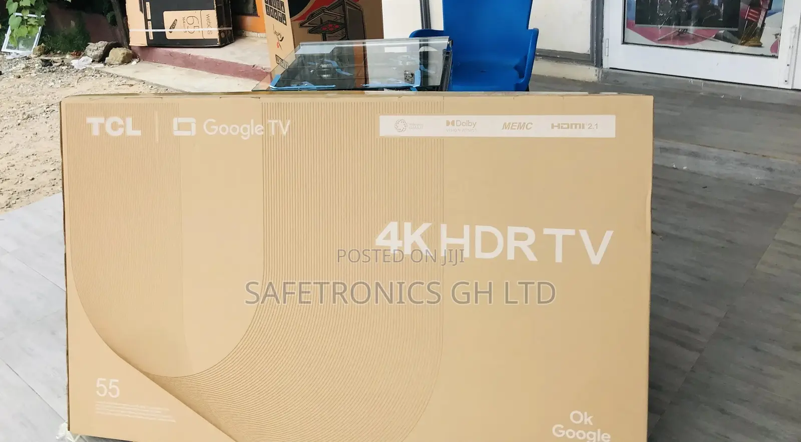 LED Glossy TCL 55 Inches HDR Original Tv