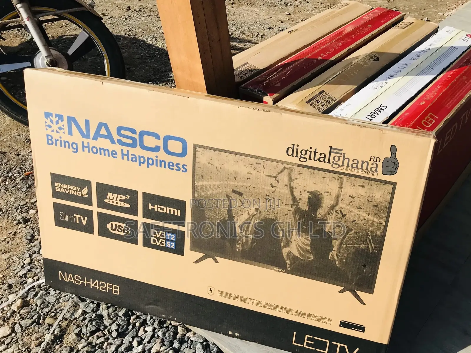 42 Inches Glossy Original LED Nasco Tv
