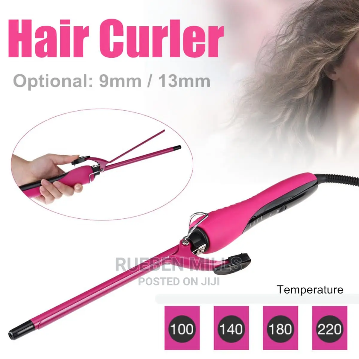 Pixie Hair Curler Iron