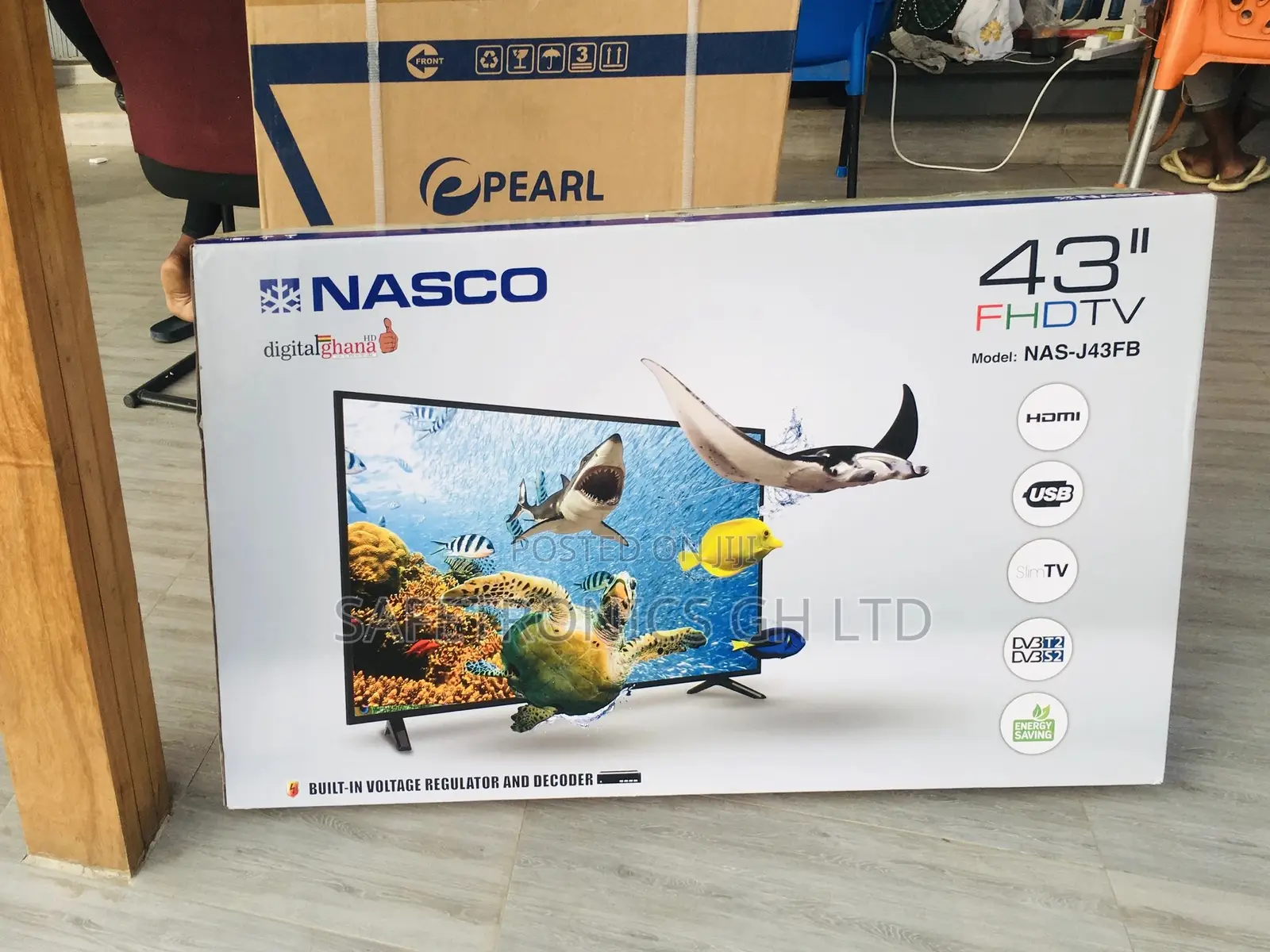 Essential New 43 Inches Glossy Nasco LED Tv 