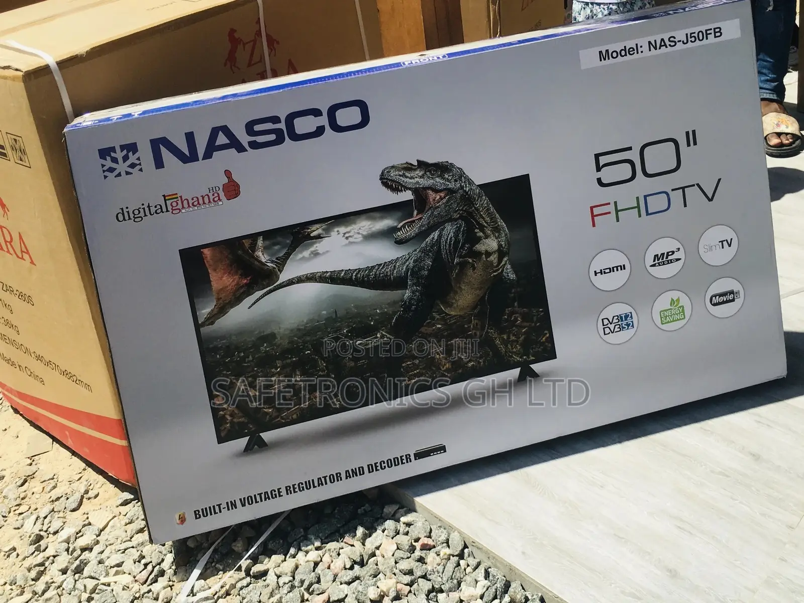 50 Inches Glossy Nasco LED Smart Tv