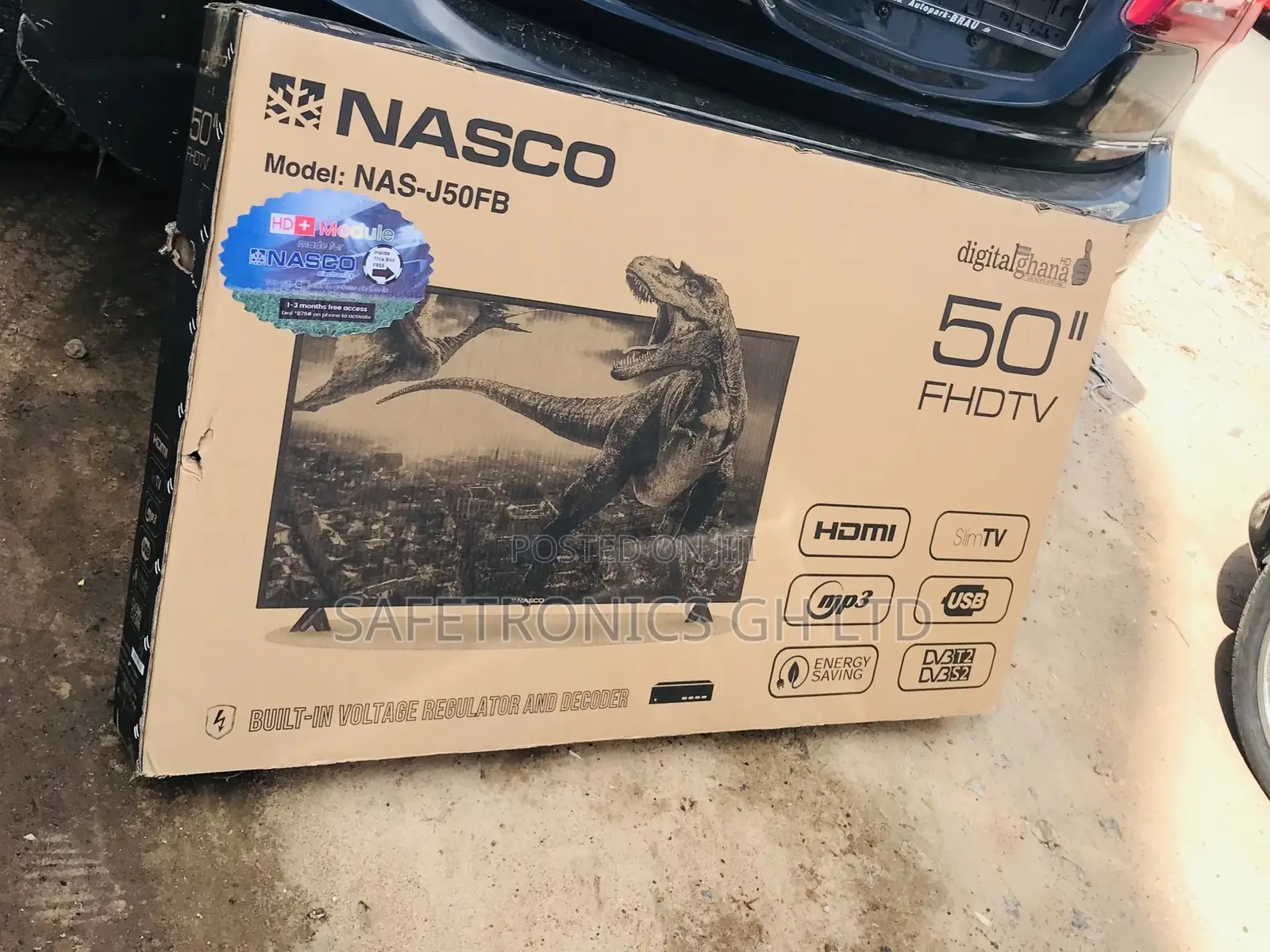 50 Inches Glossy LED Digital Satellite Nasco Tv