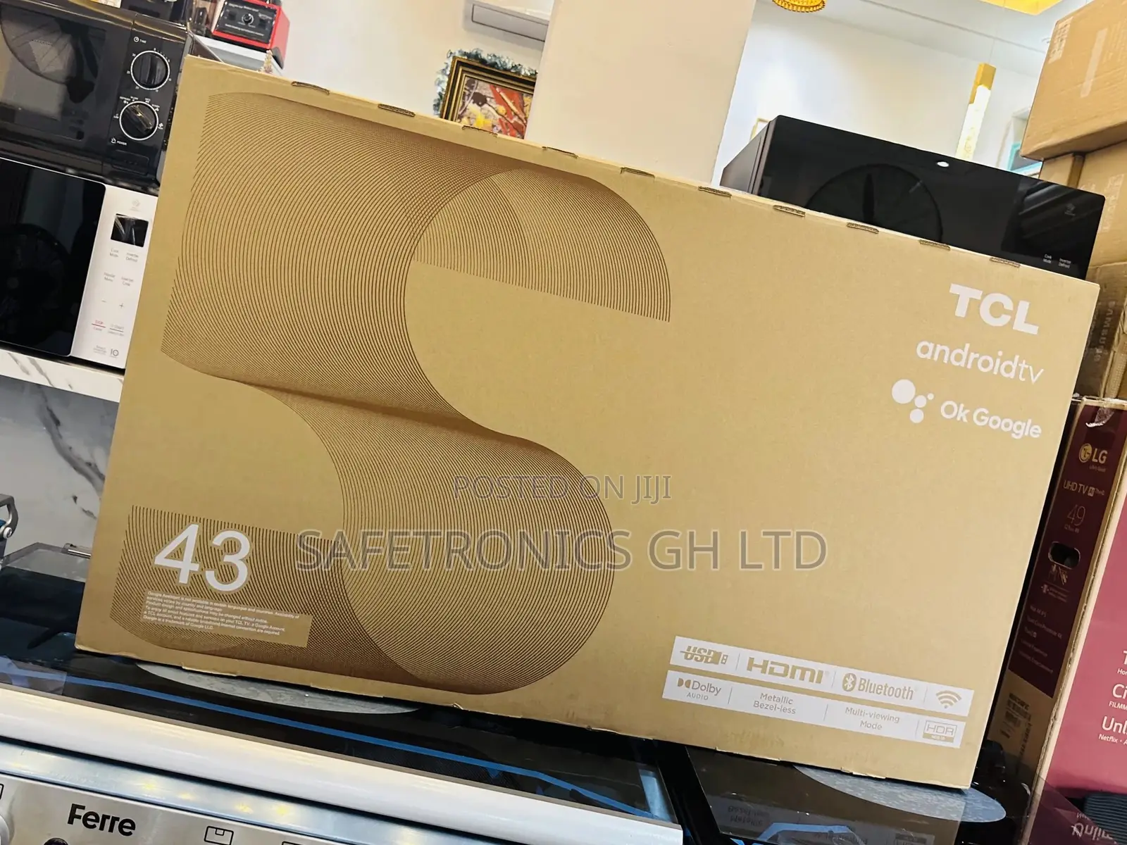 S5400 TCL Smart 43 Inches LED Glossy Tv