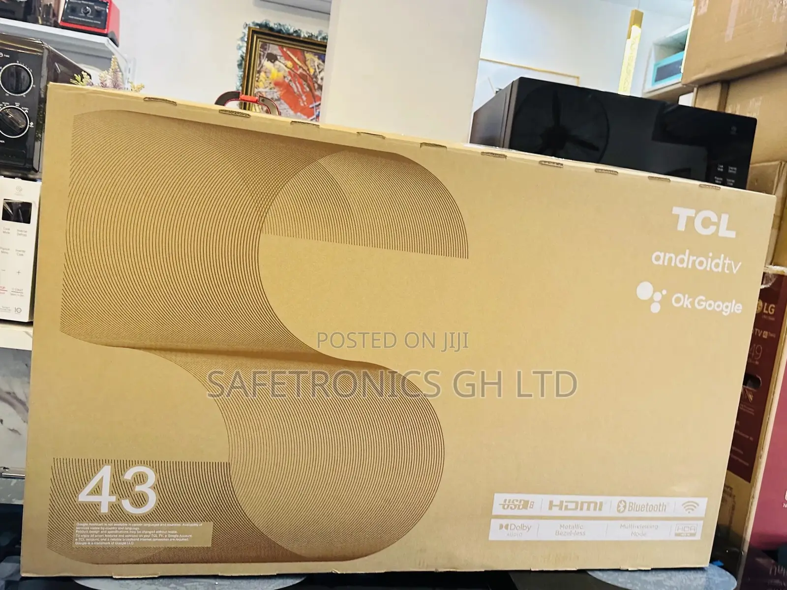 S5400 TCL Smart 43 Inches LED Glossy Tv