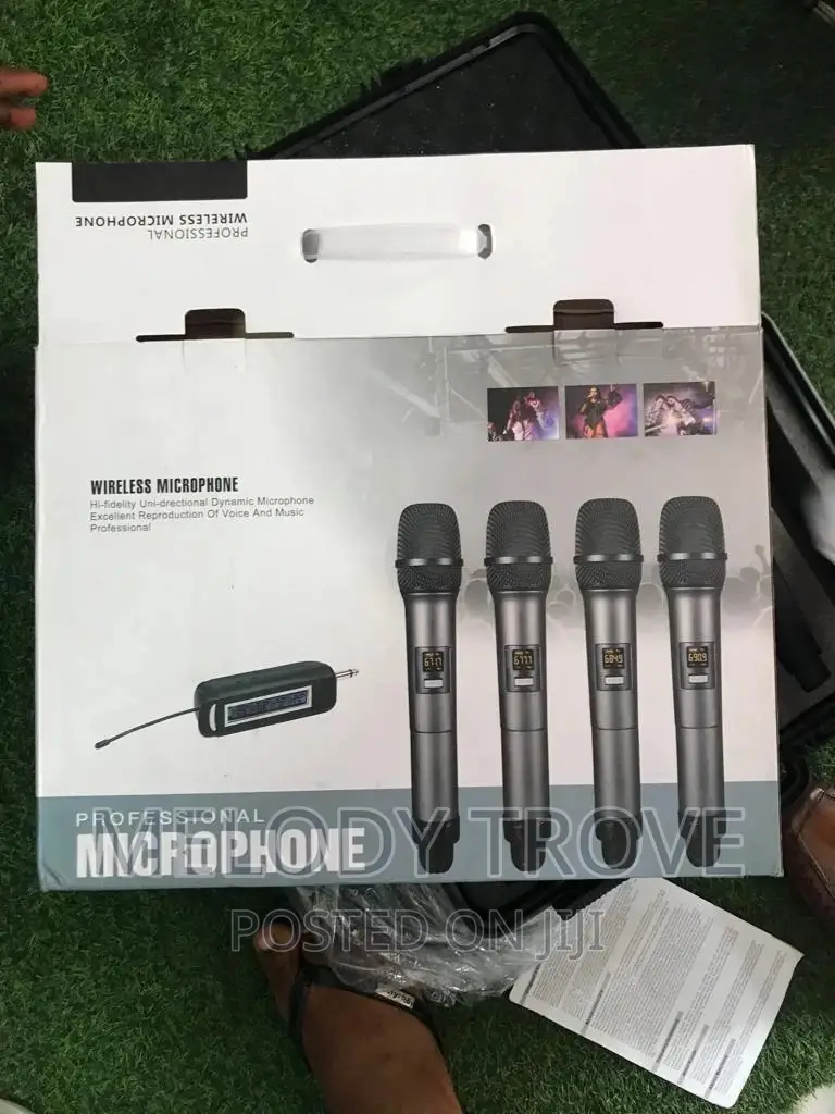 4 in 1 Rechargeable Wireless Microphone - Shengfu