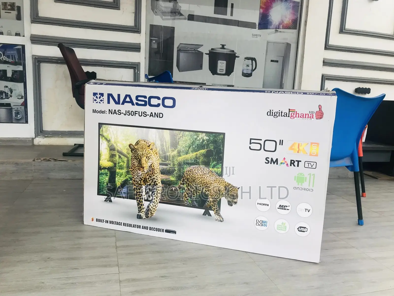 50 Inches Glossy LED Smart Nasco Best Tv