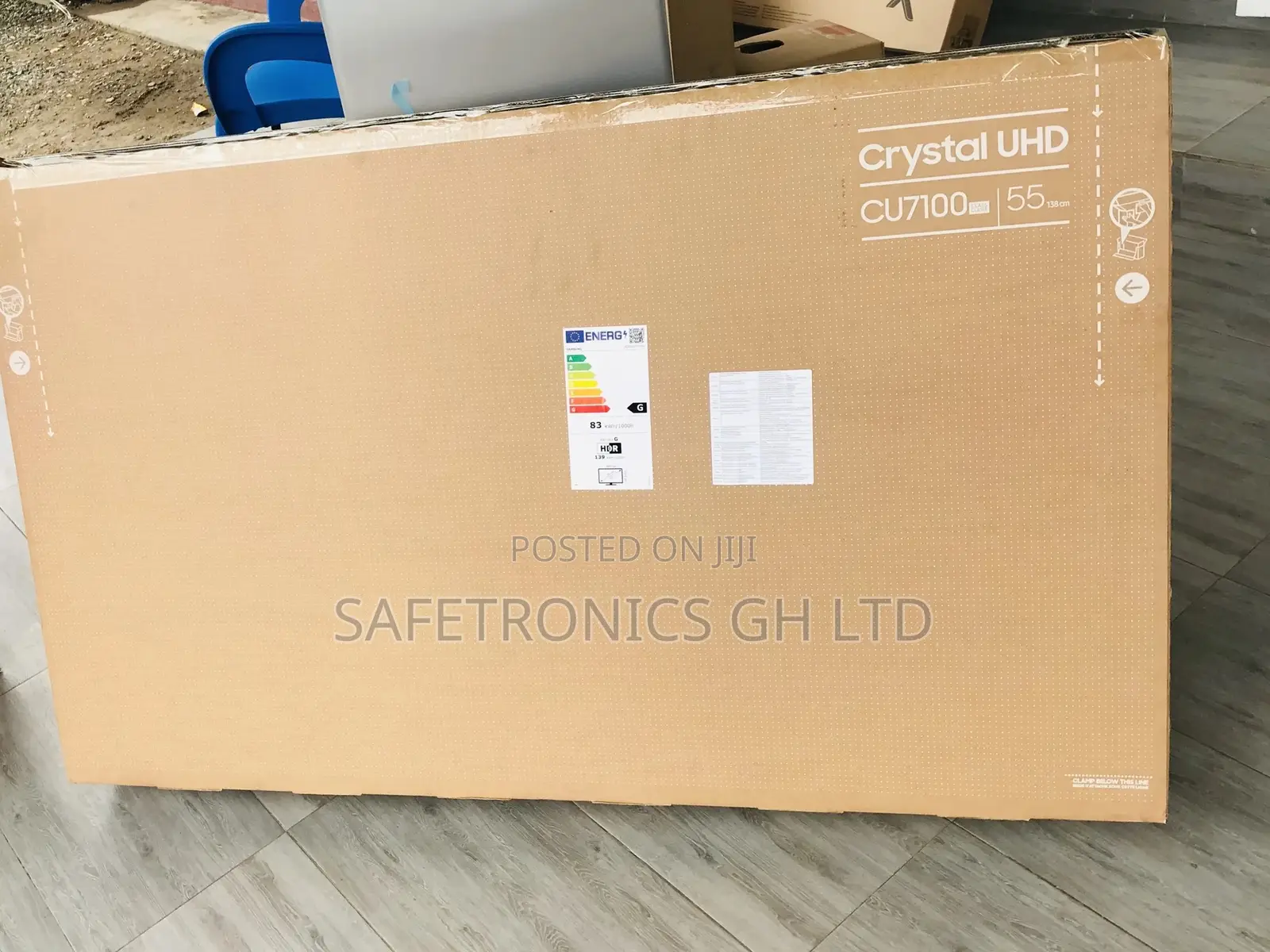 Samsung Led Glossy 55 Inches Crystal Cu7172 Tv