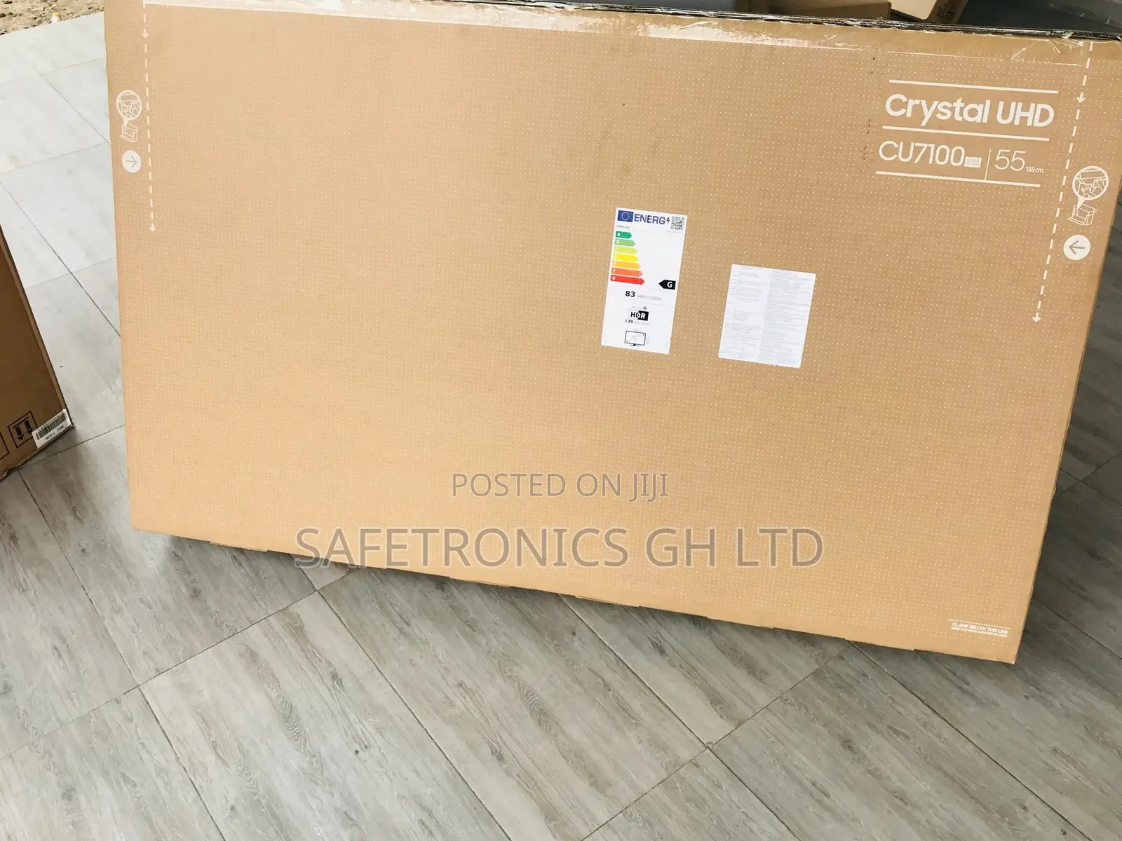 Samsung Led Glossy 55 Inches Crystal Cu7172 Tv