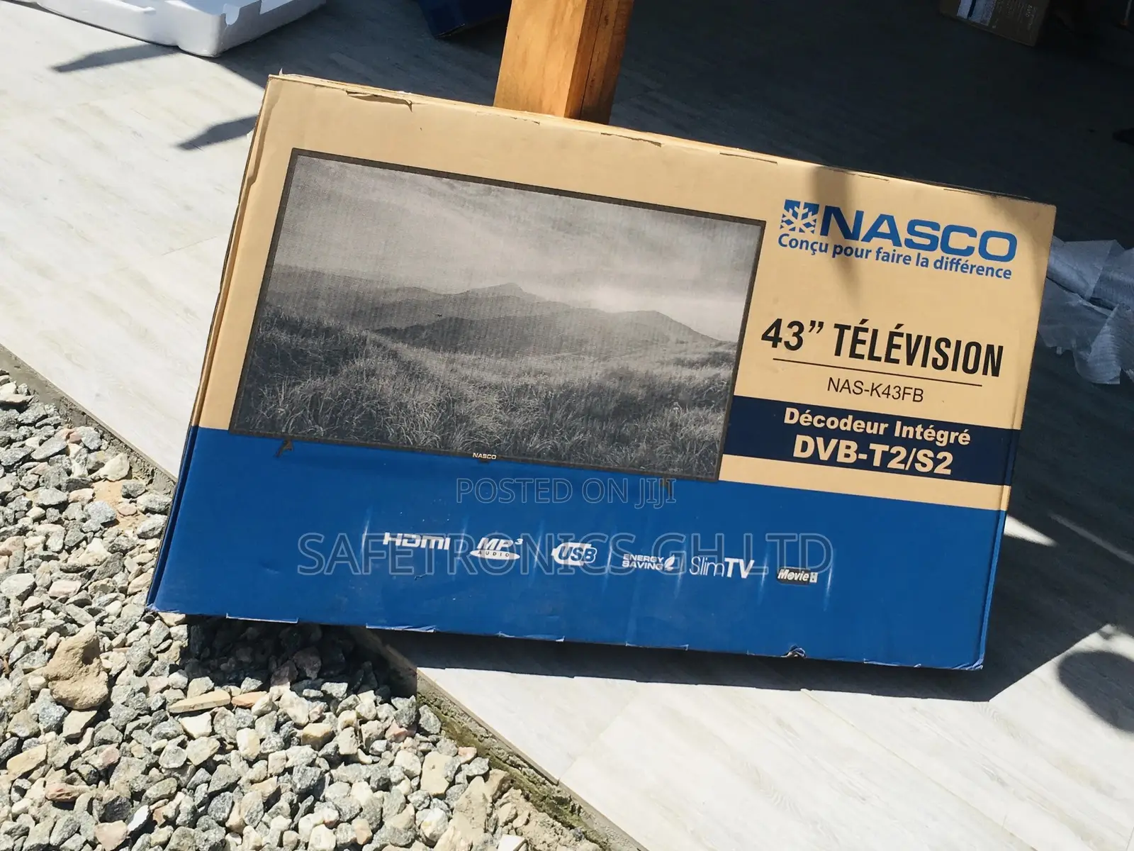 Clear Nasco 43 Inches Glossy LED Best Tv