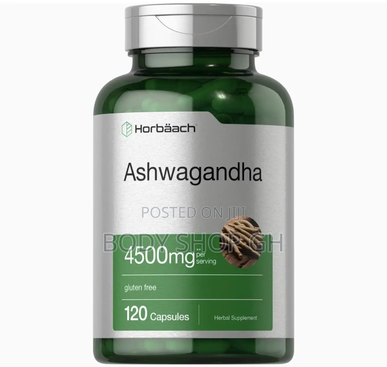 Ashwagandha Supplement 4500mg 120 Capsules -Maximum Strength