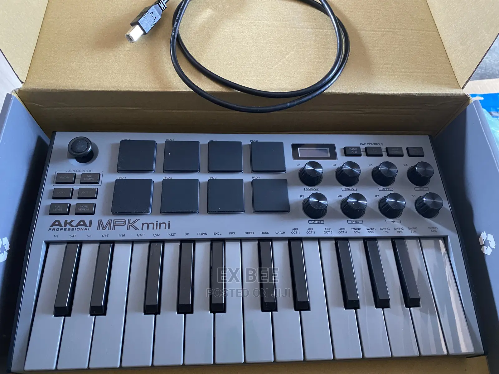 Akai MPK Mini Mk3 Midi Keyboard Grey