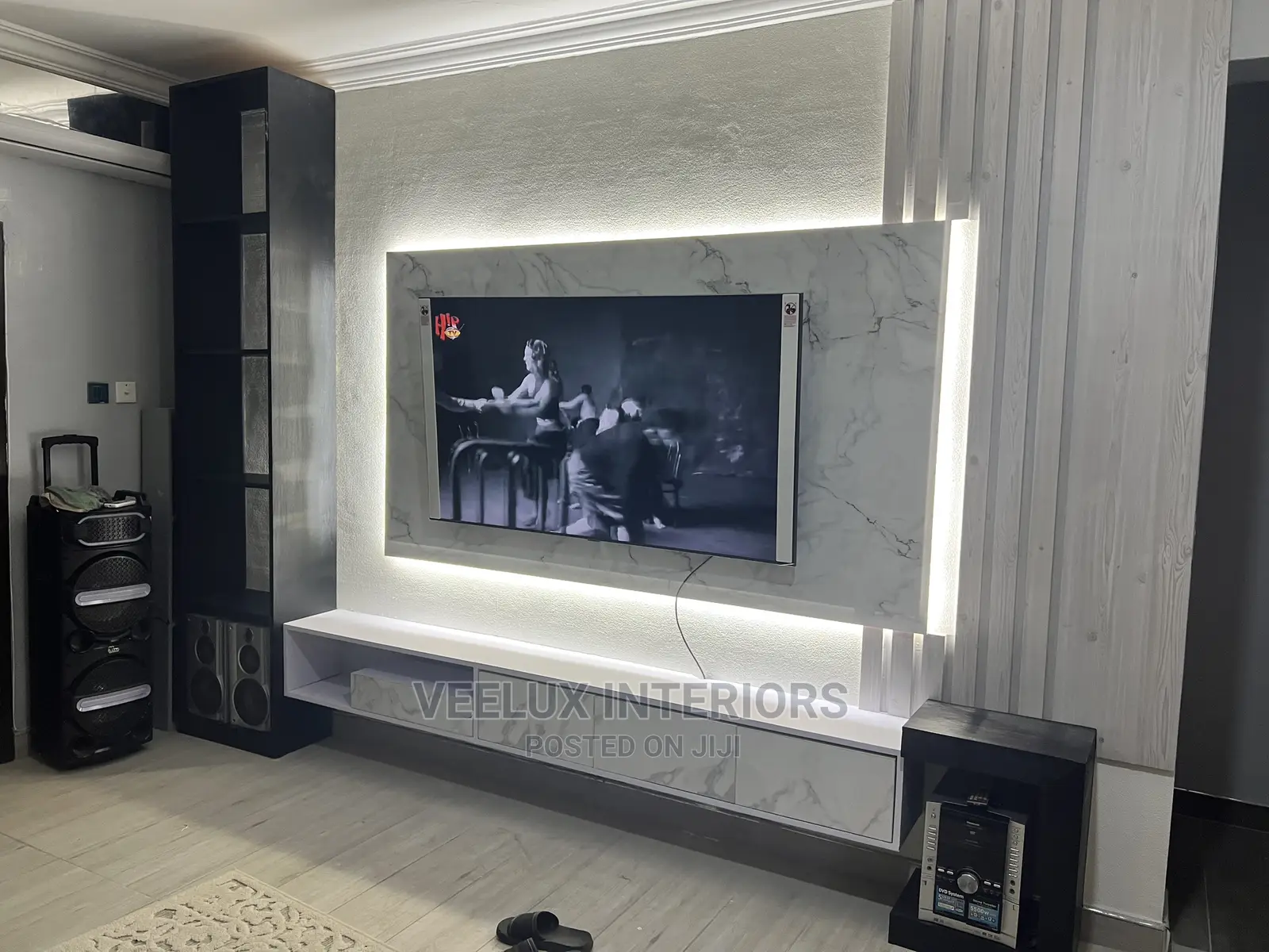Modern TV Unit Minimalist Interior Infusion