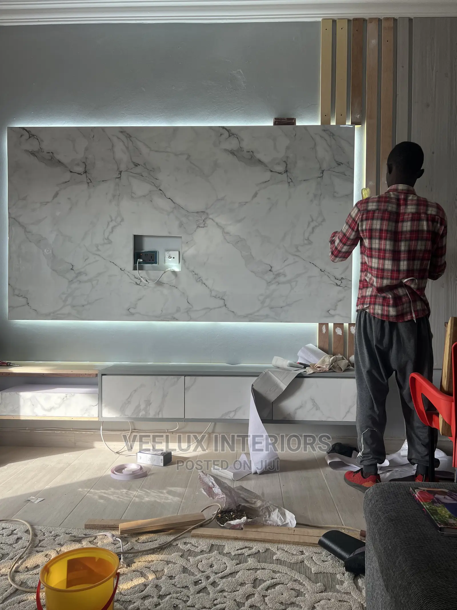 Modern TV Unit Minimalist Interior Infusion
