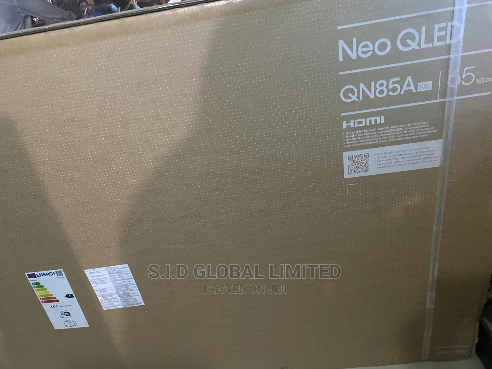 Samsung 65” Neo Qled QN85A With Alexa Apple Airplay Netflix.