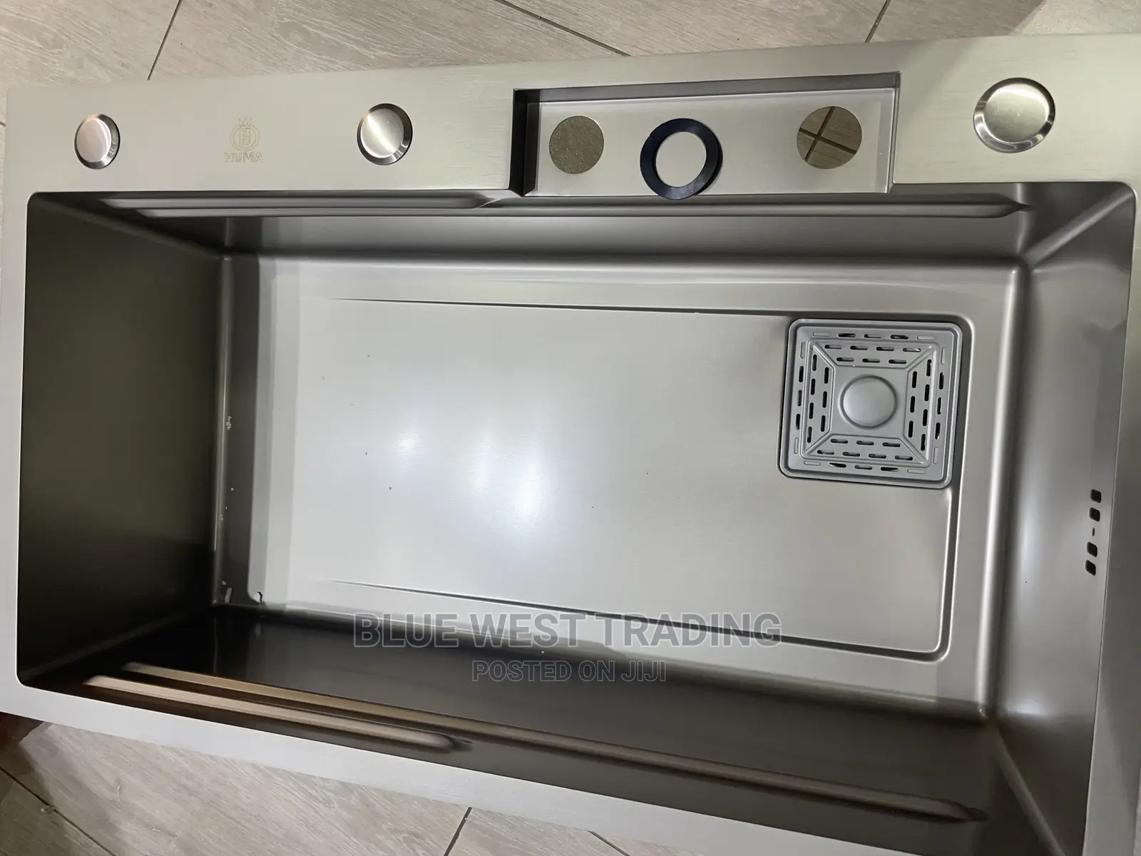 Luxury Cabinet Sink - Waterfall Sink - Grey Kitchen Sink