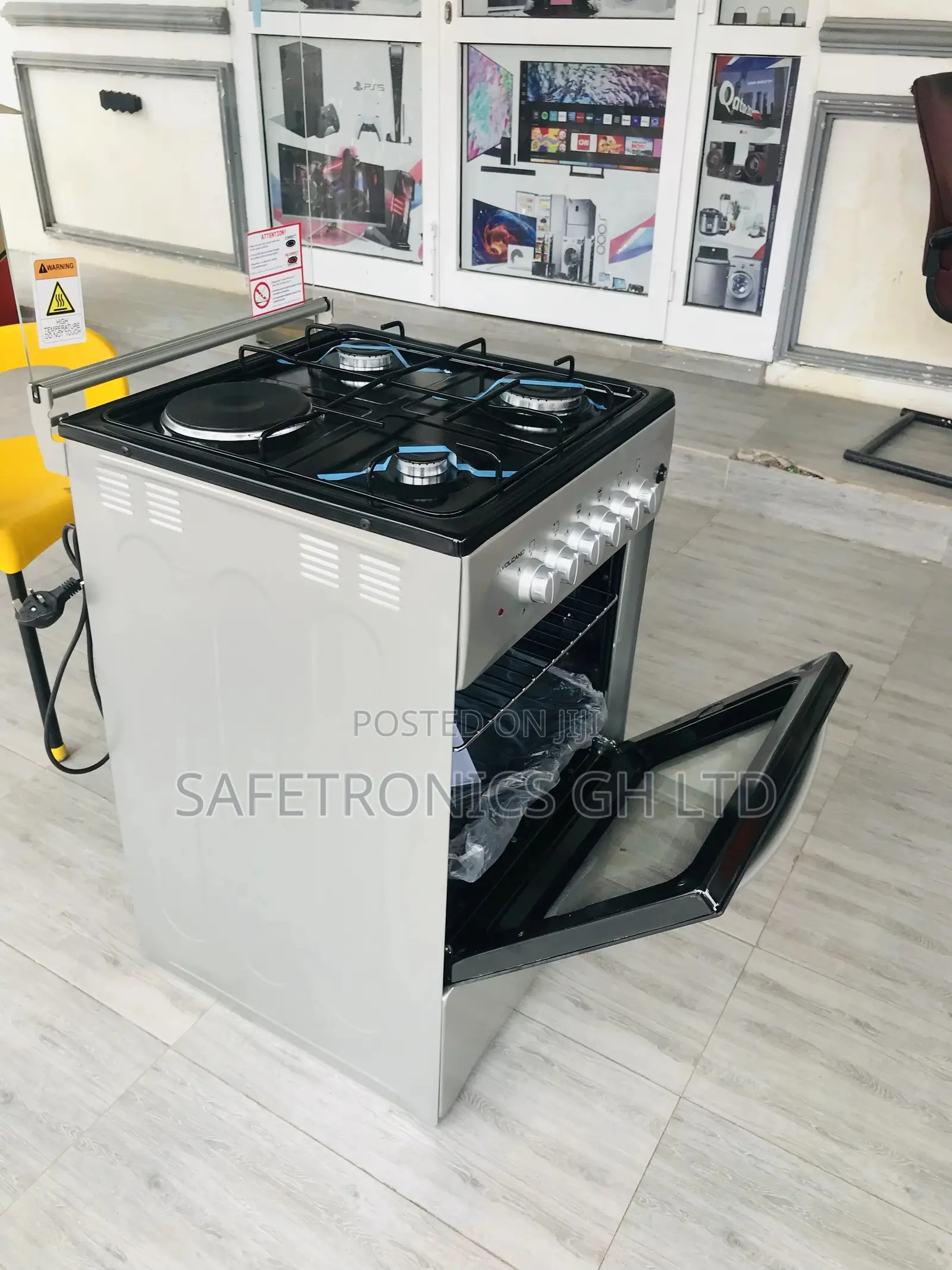 50x50 Oven With Grill 1 Electric 3 Gas Volcano Cooker
