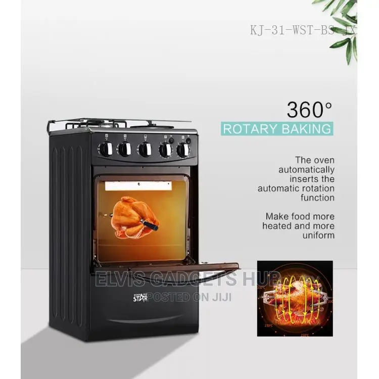 Winning Star 2 Electric 2 Gas Cooker