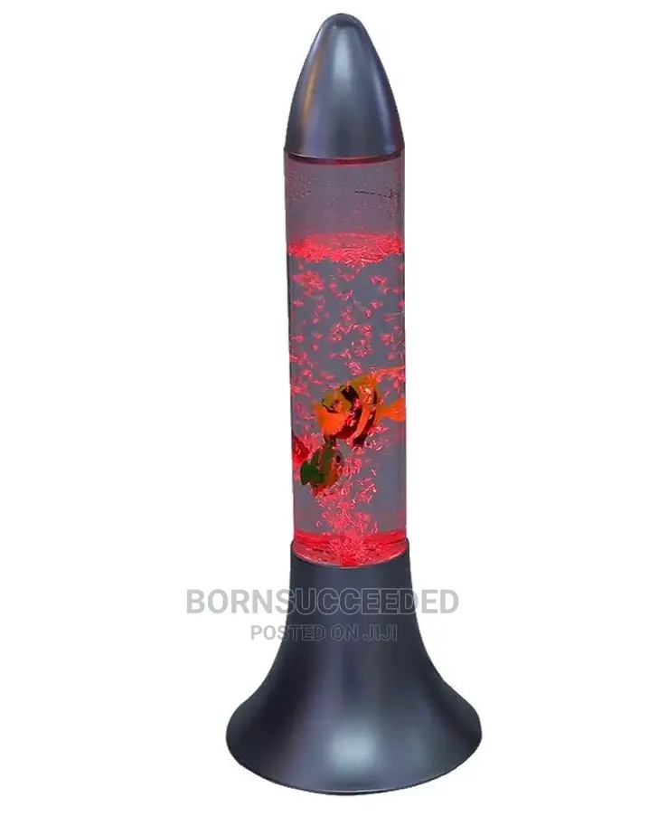 Light Ahead Led Bubble Fish Aquarium Rocket Motion Lamp