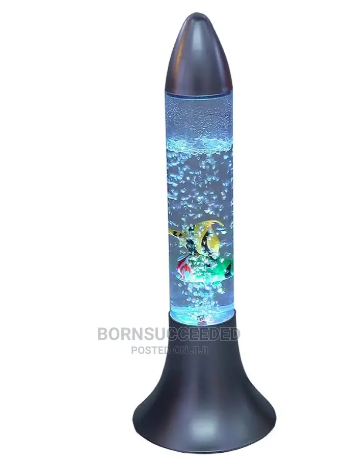 Light Ahead Led Bubble Fish Aquarium Rocket Motion Lamp