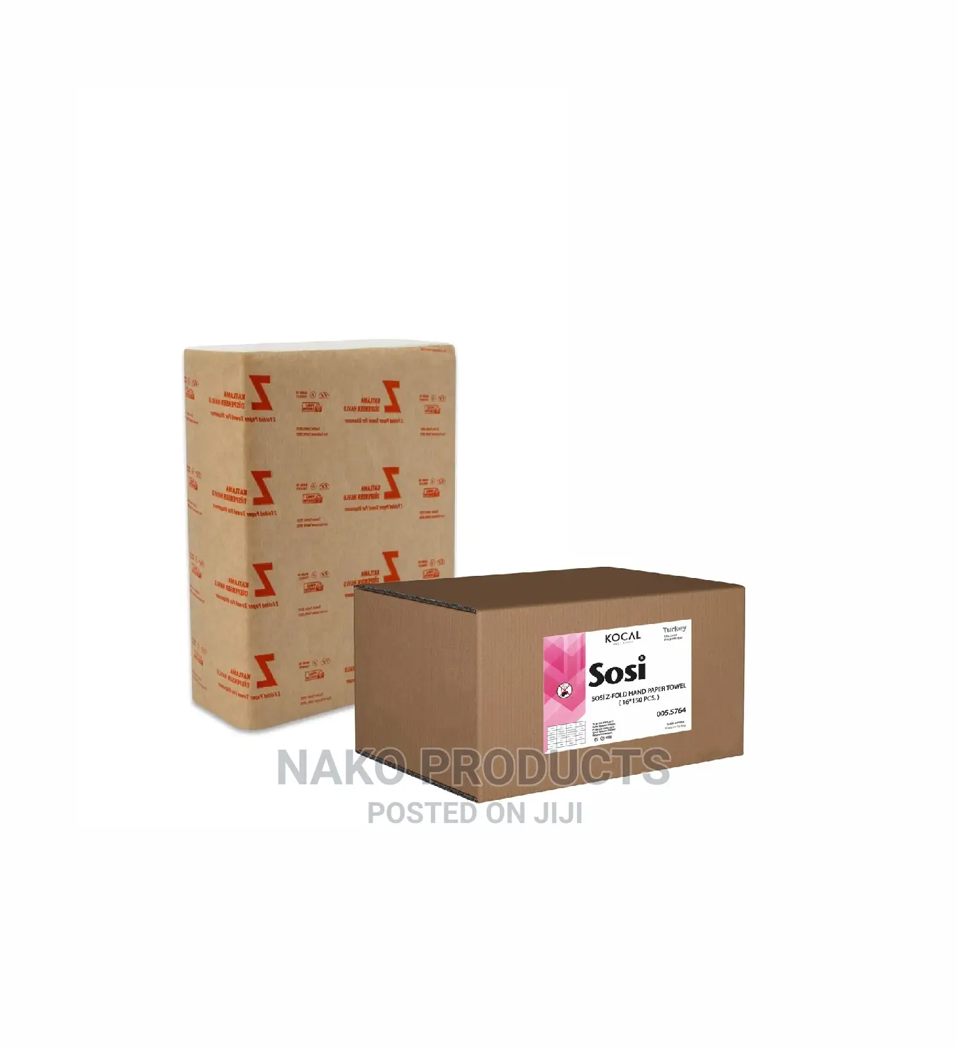 Z Fold Tissue Paper Small Box (20/200 Sheets)