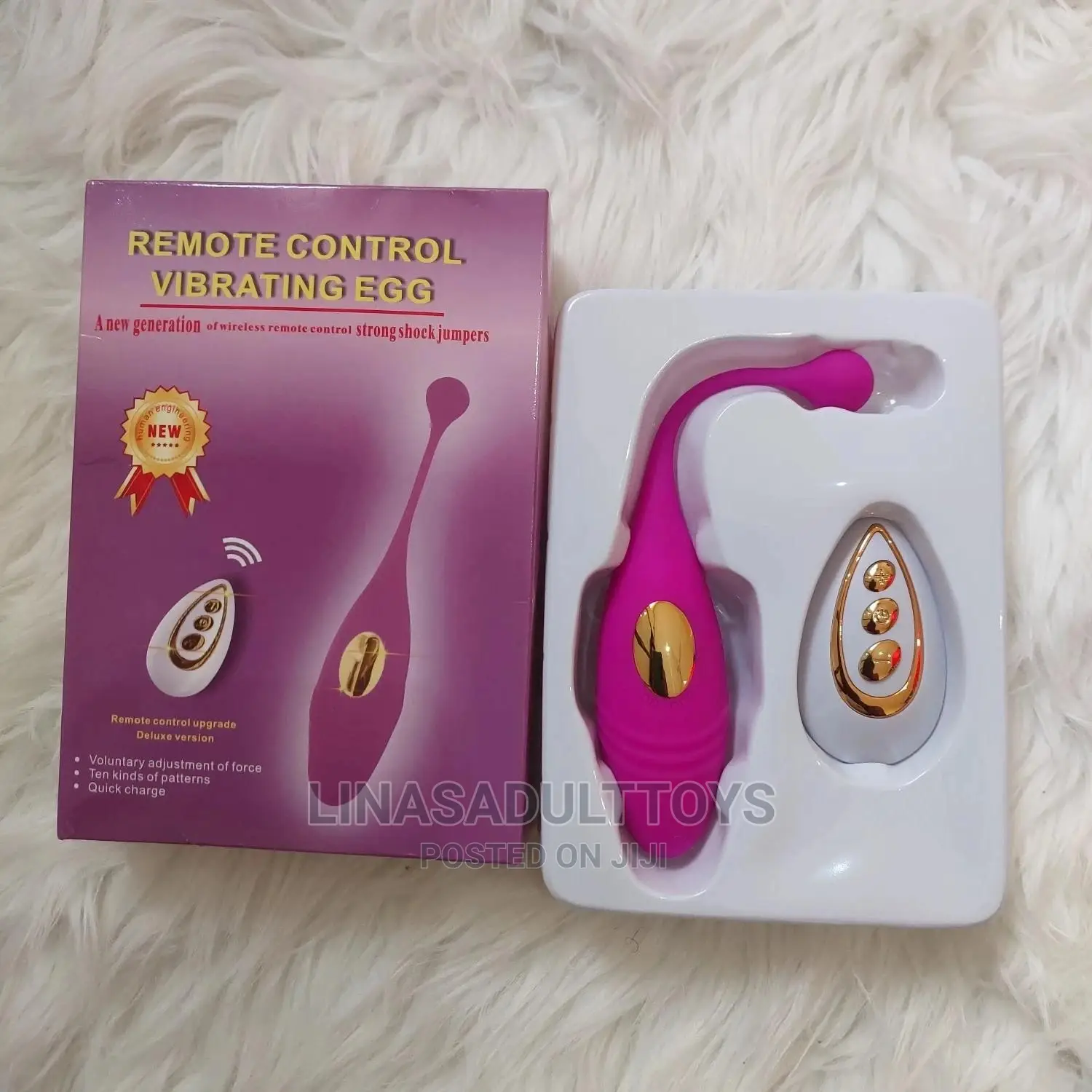 Vibrating Remote Control Egg