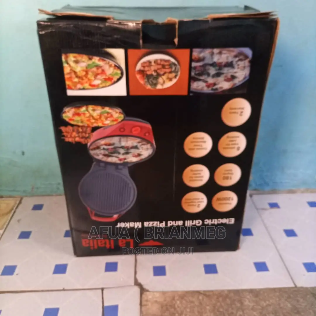 La Italia Electric Grill And Pizza Maker