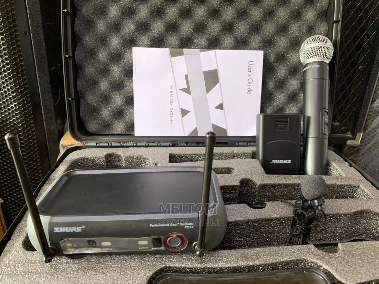 Shure 2IN1 PGX242 Cordless Microphone(Mic and Lapel)