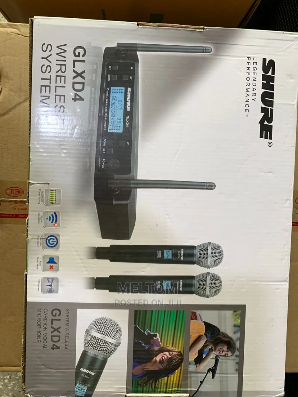 Shure 2in1 Glxd4 Cordless Microphone