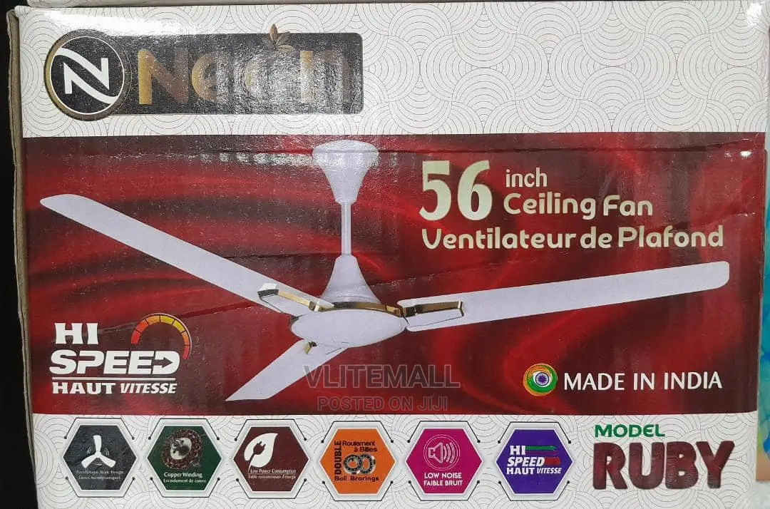 Neon Ruby 56 Inch Fan