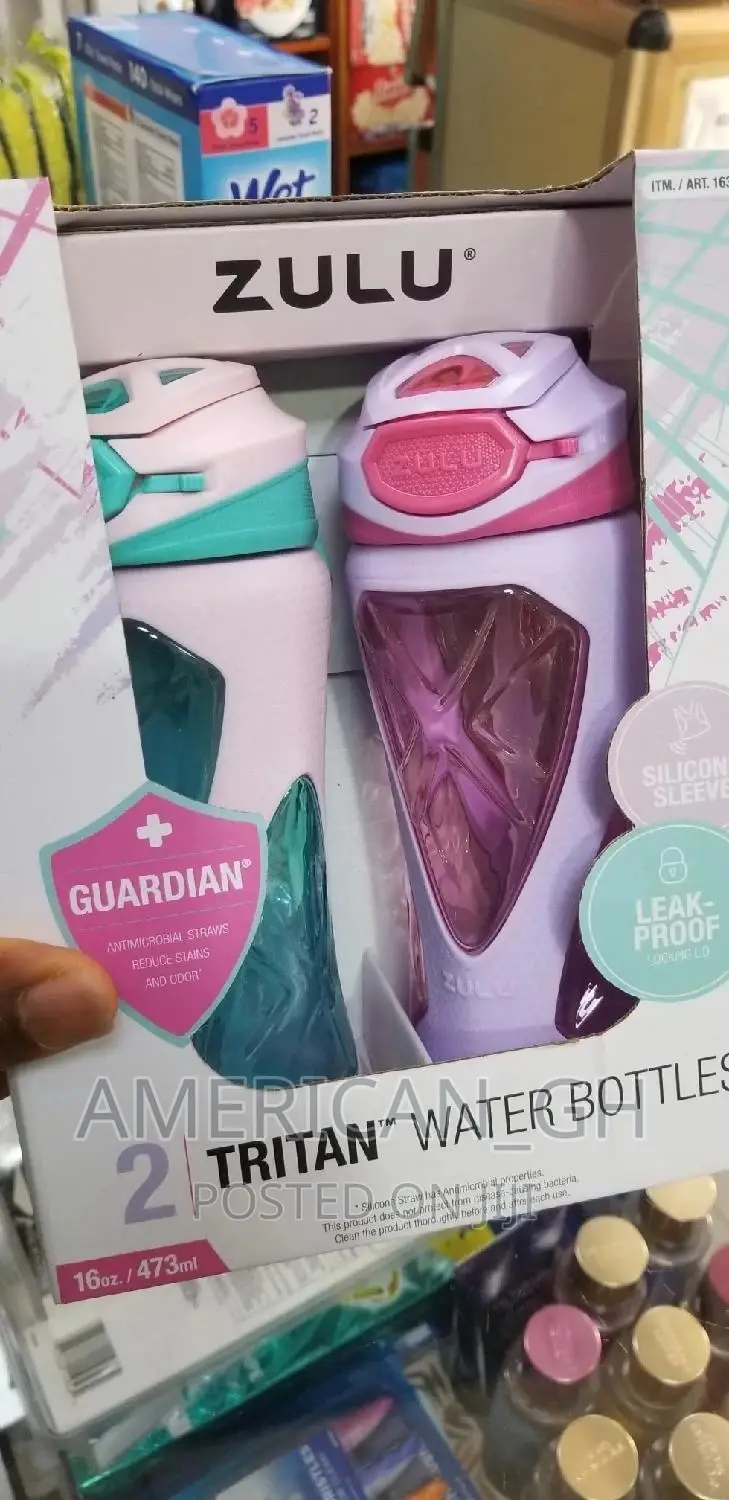 Solid Zulu Water Bottles For Kids