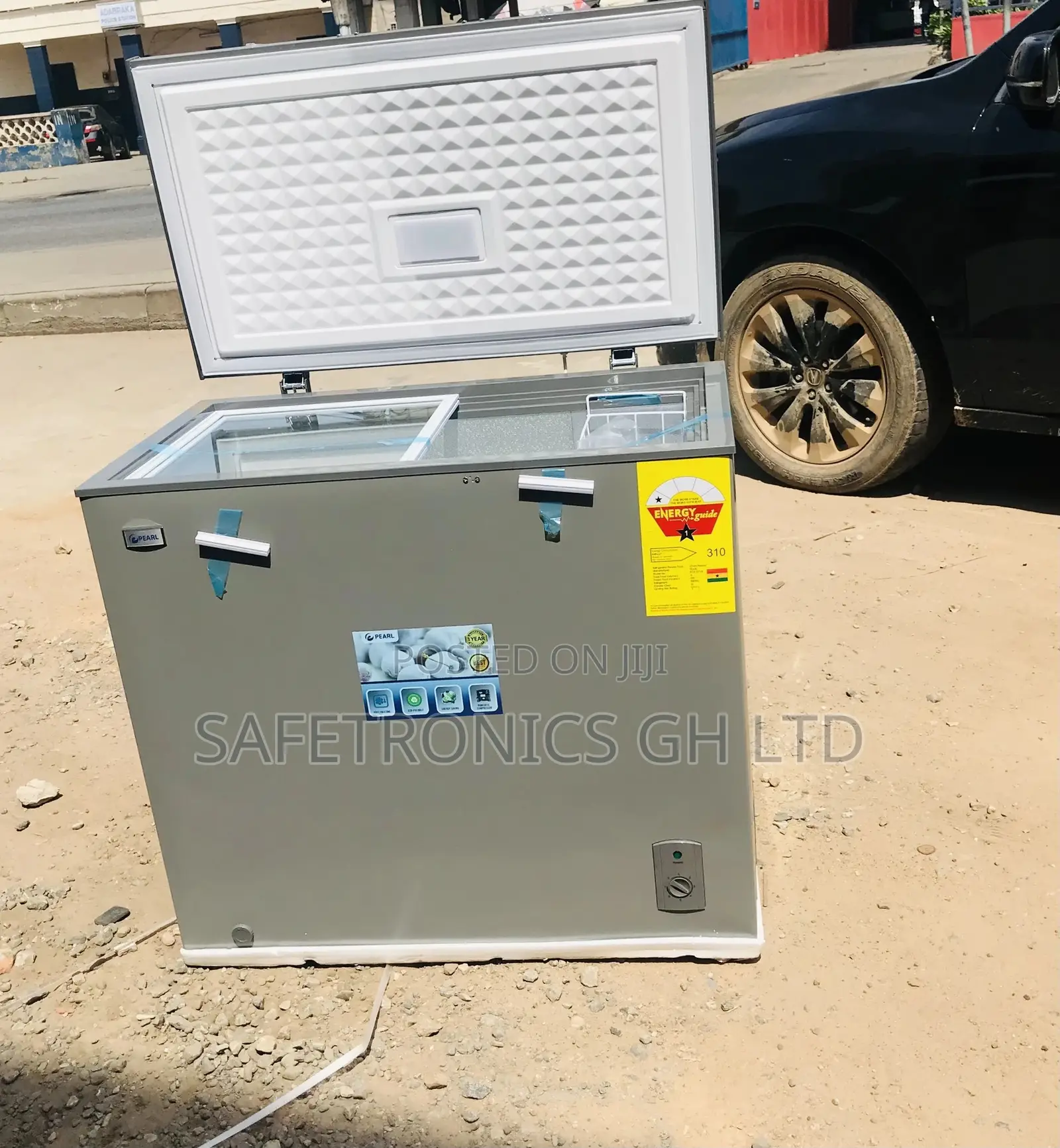 Chest Freezer Pearl 271x Singledoor Affordable 200 Liters