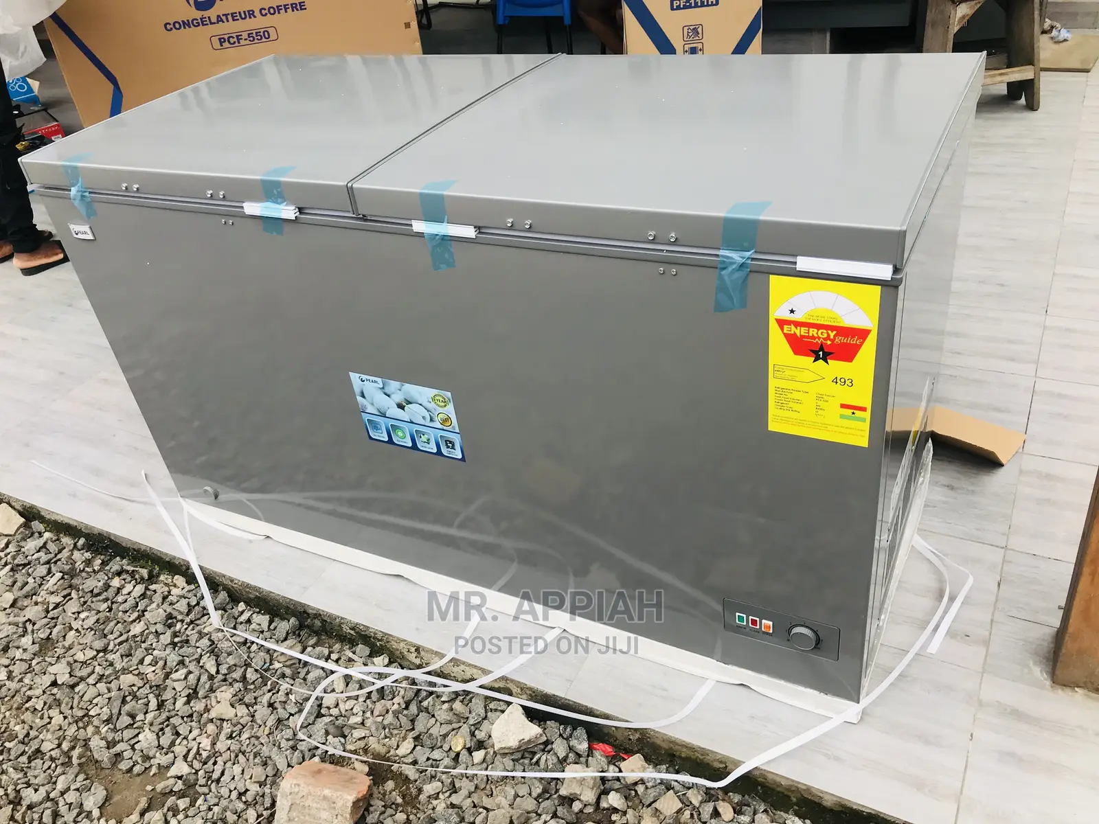Fresh in Box Pearl 400L PCF-550 Chest Freezer(2 Door)