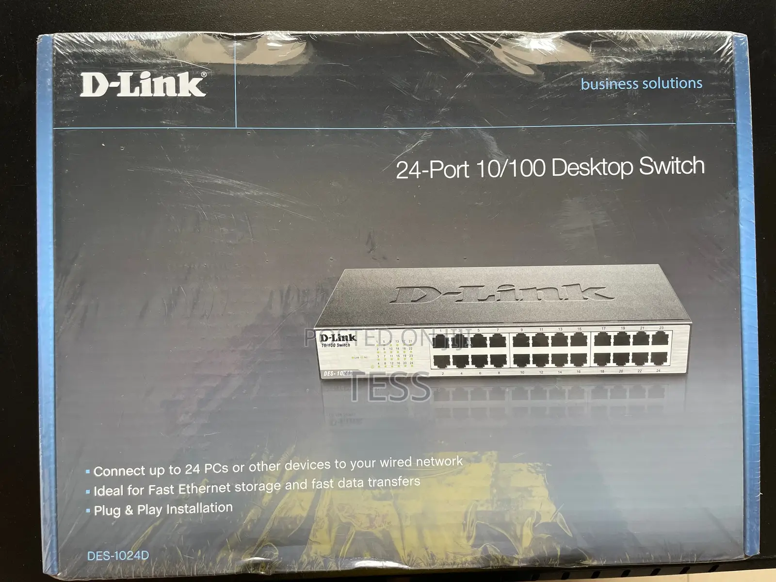 D-Link 24 Ports Switch Des-1024d