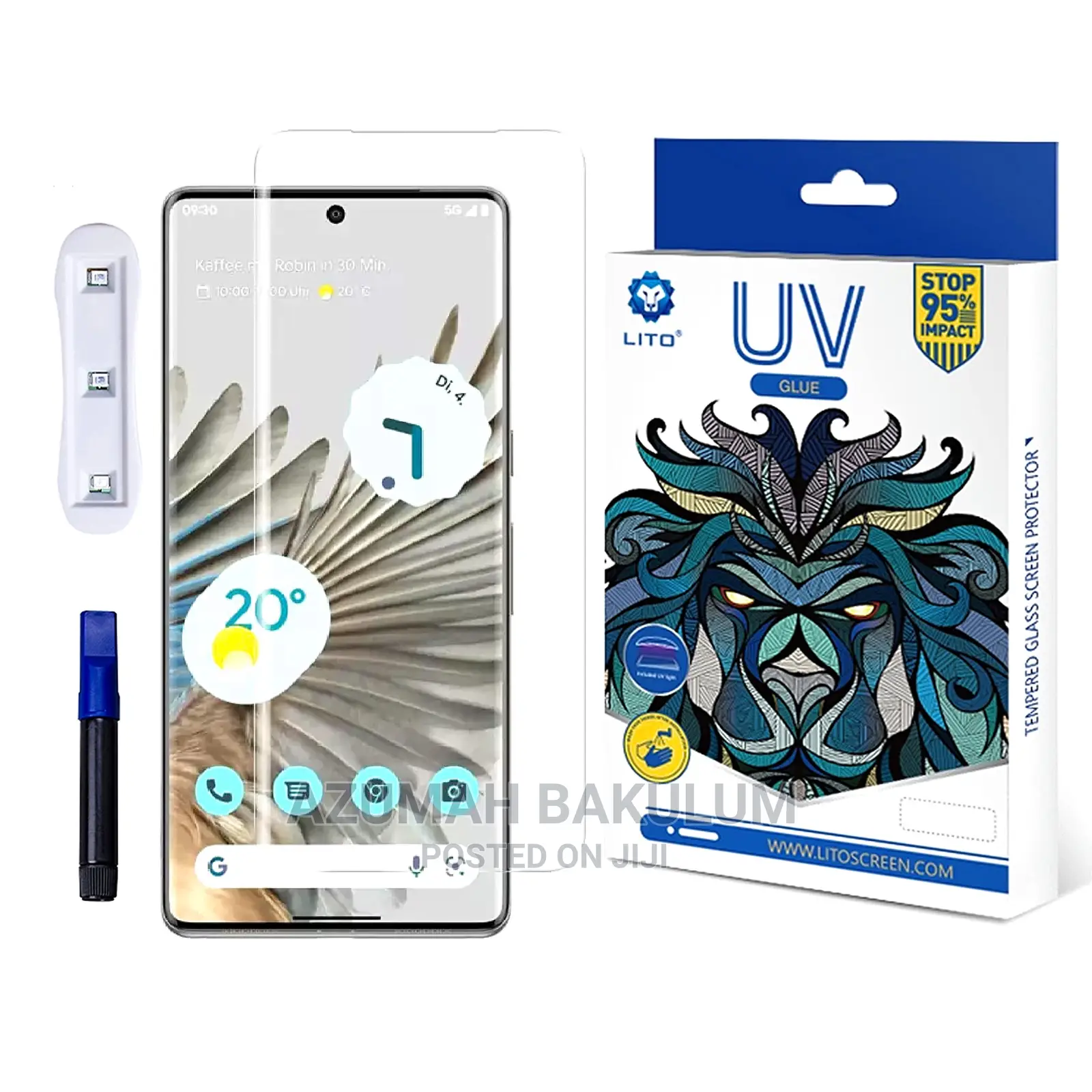 Google Pixel 8 Pro /7pro / 6 Pro Uv Tempered Glass