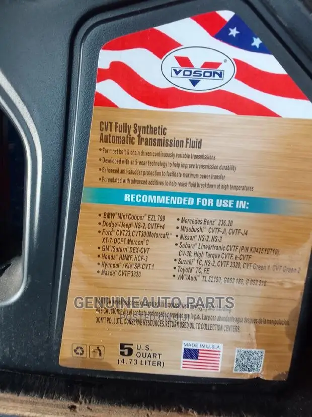 Fully Synthetic CVT for All Cars
