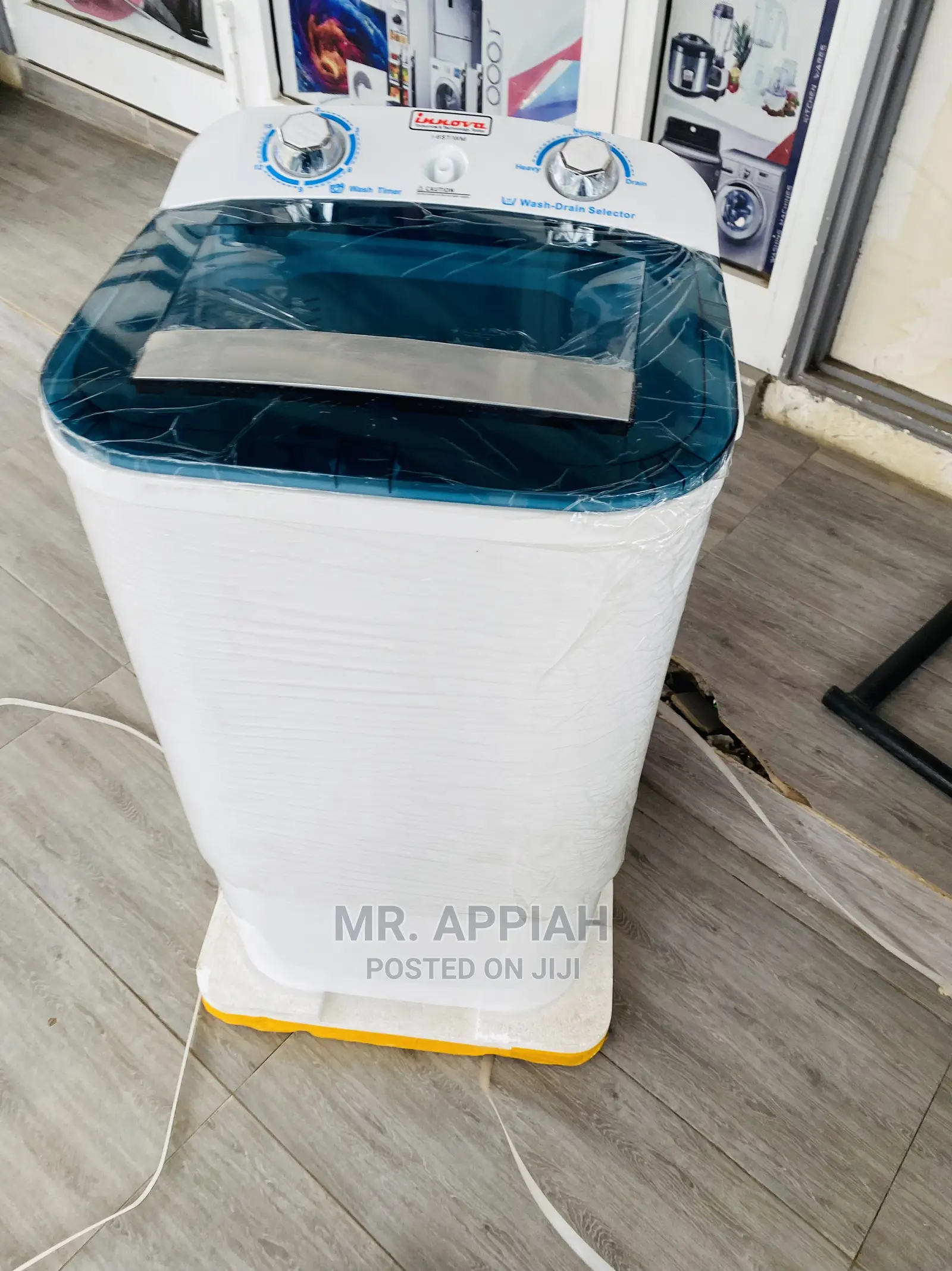 Classic Design 6kg Innova Basic White Washing Machine 