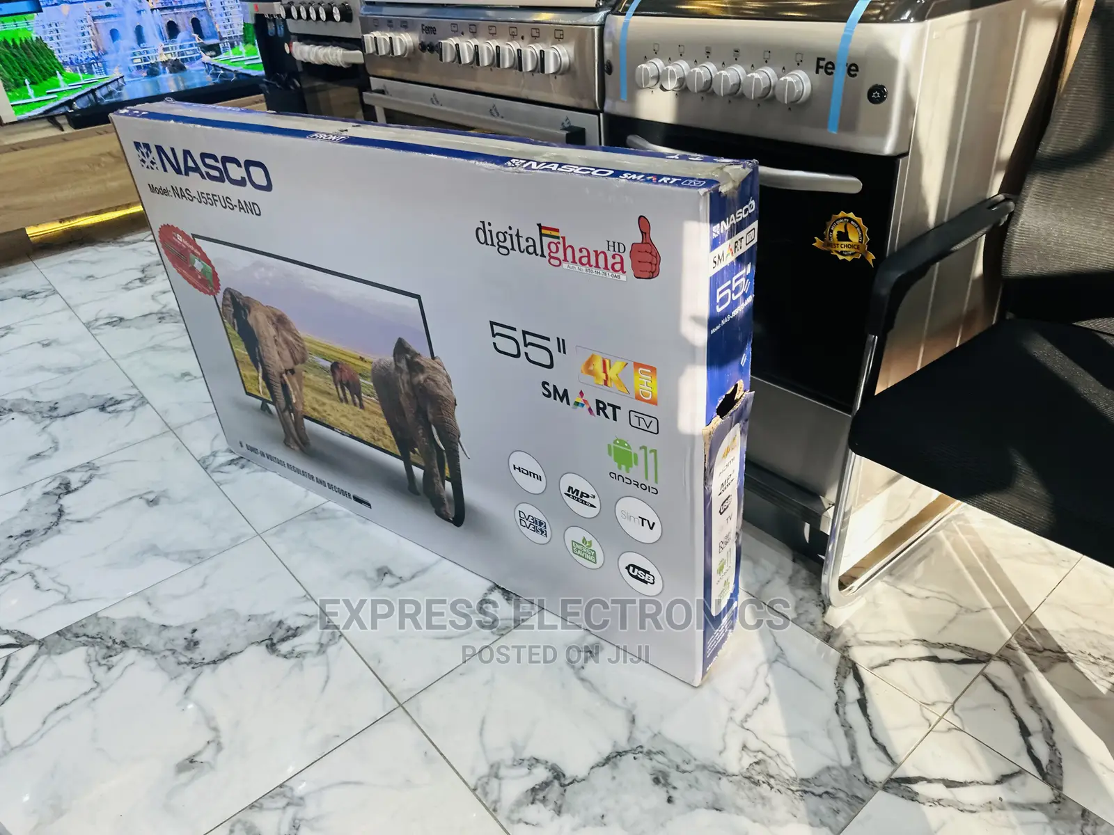 Rich  UHD Smart Android Nasco 55” 