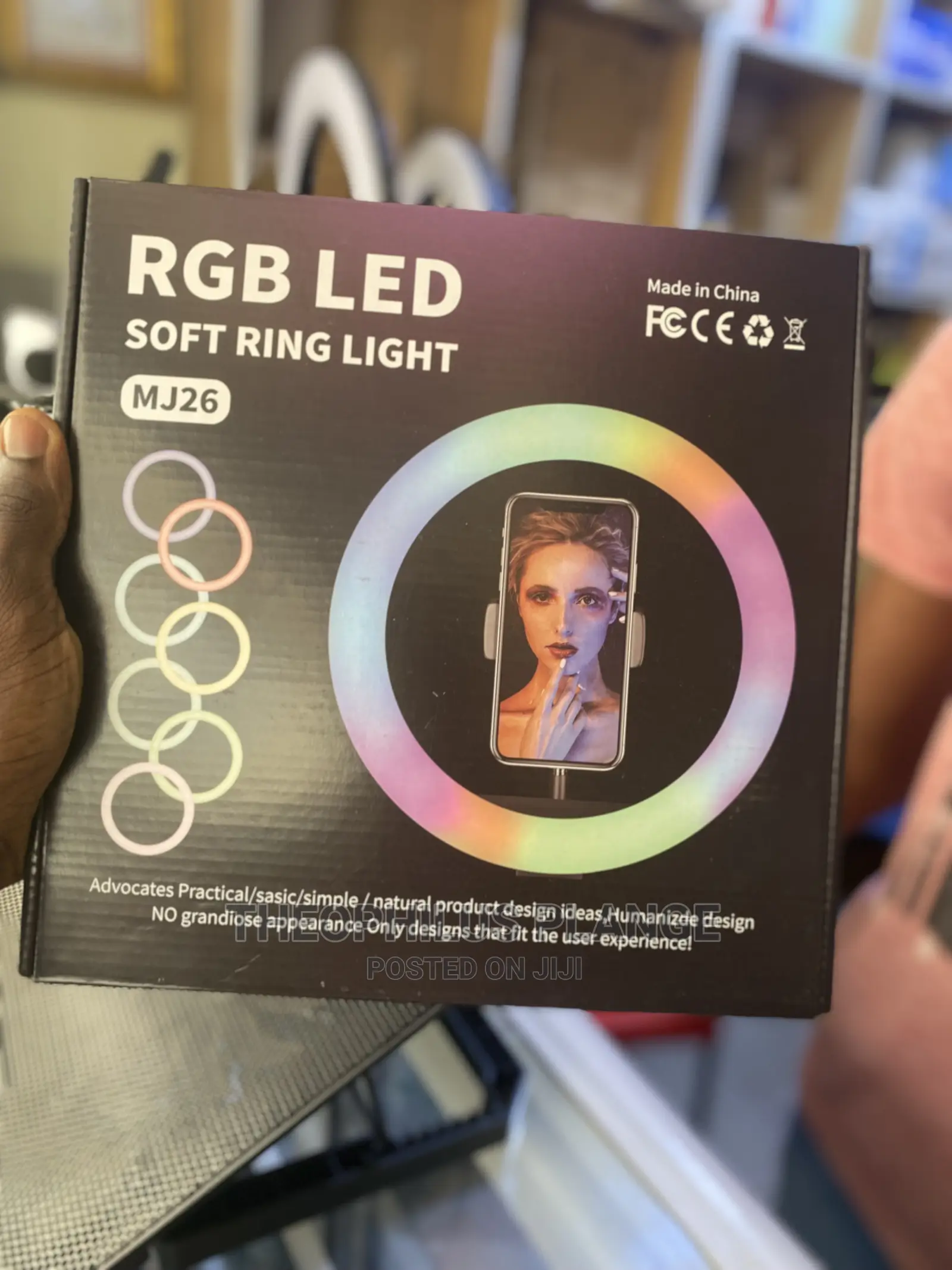 10 Inches RGB Ring Light for Photos and Videos