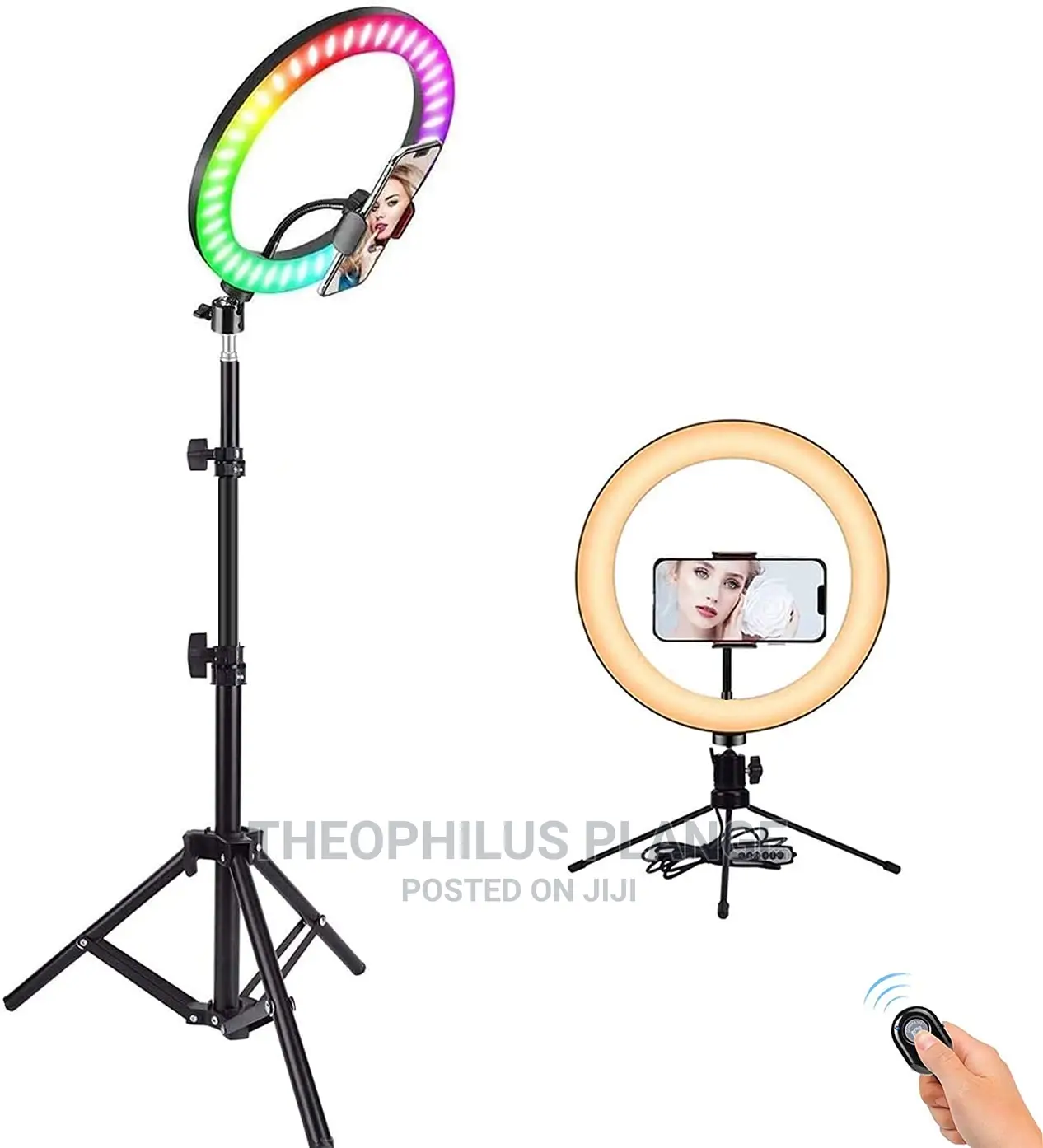 10 Inches RGB Ring Light for Photos and Videos