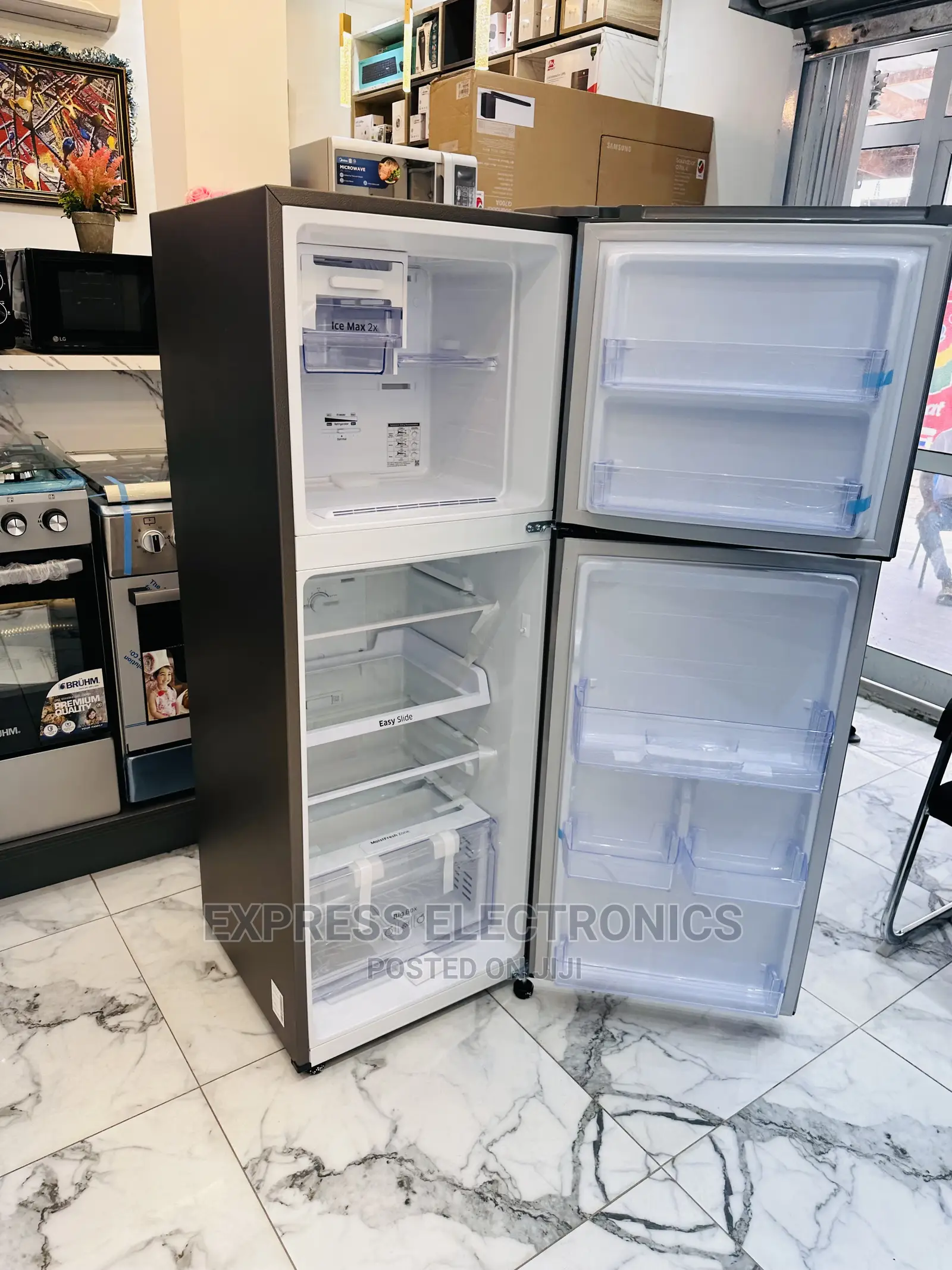 Less Vibration Samsung Fridge Rt31 310L Double Door