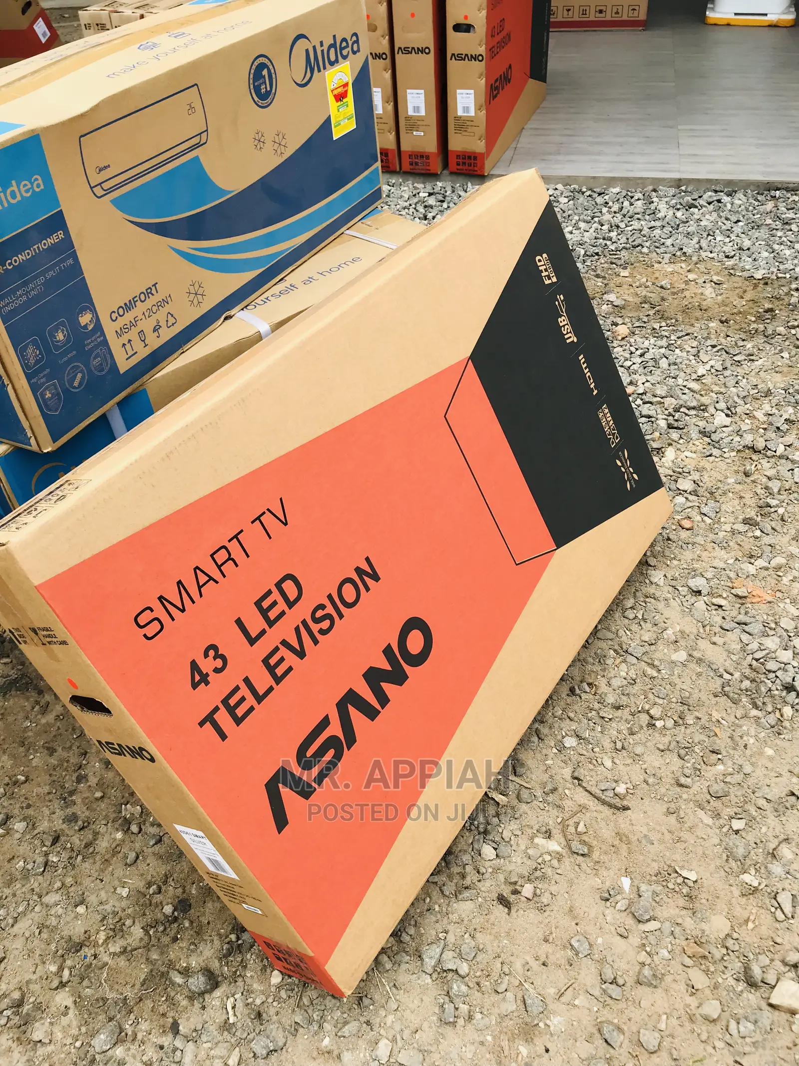Durable Asano 43inch Digital Satelite Tv(Smart)