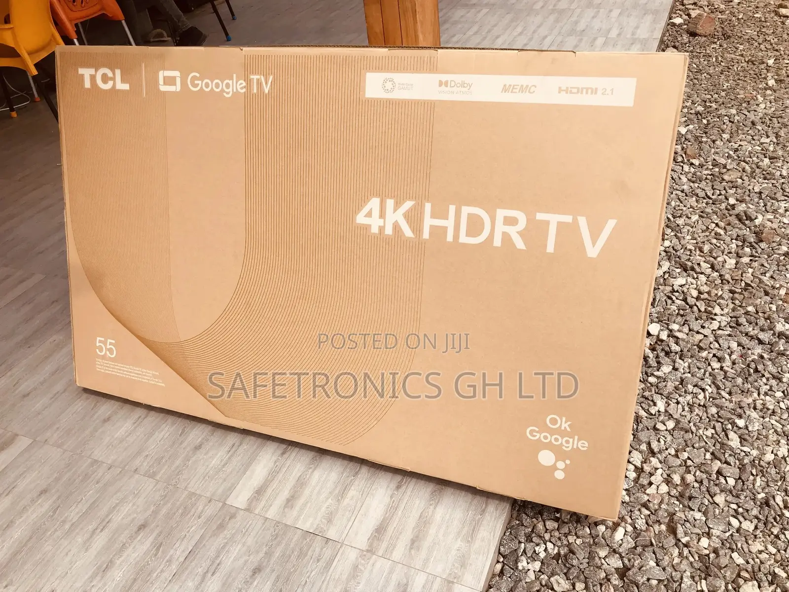 P735 55 Inches Glossy HDR LED TCL Smart Tv
