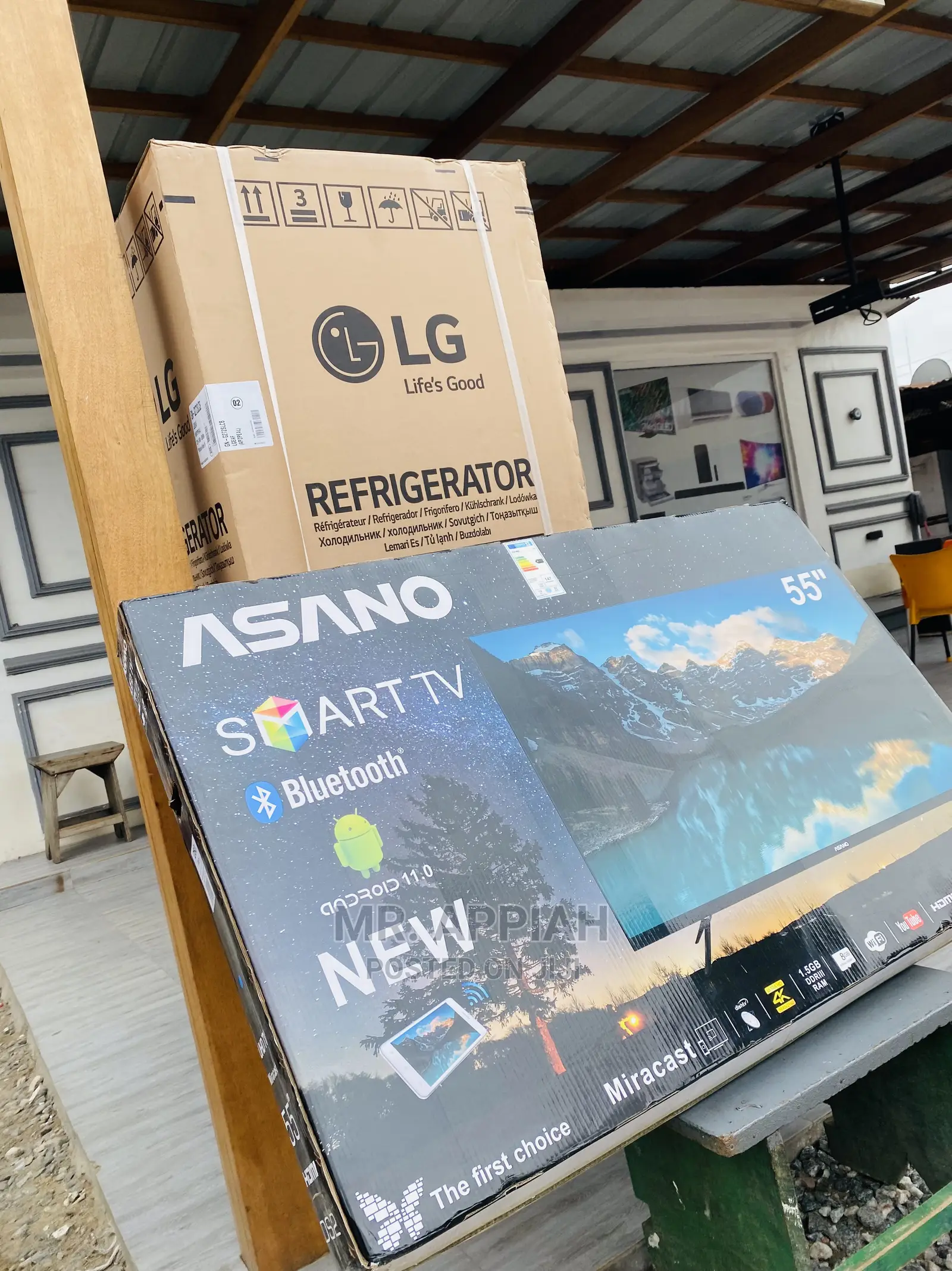 Reliable Asano 55 Inch Uhd Smart Satelite Tv-Black